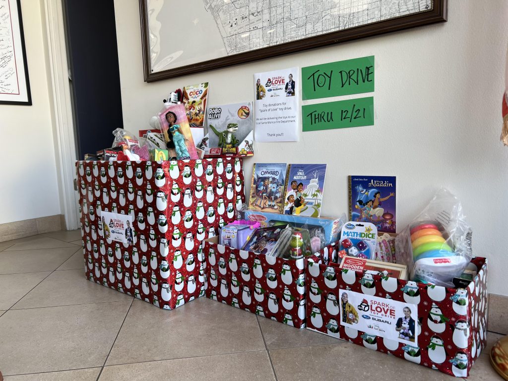 Roque & Mark’s Annual Toy Drive for Spark of Love