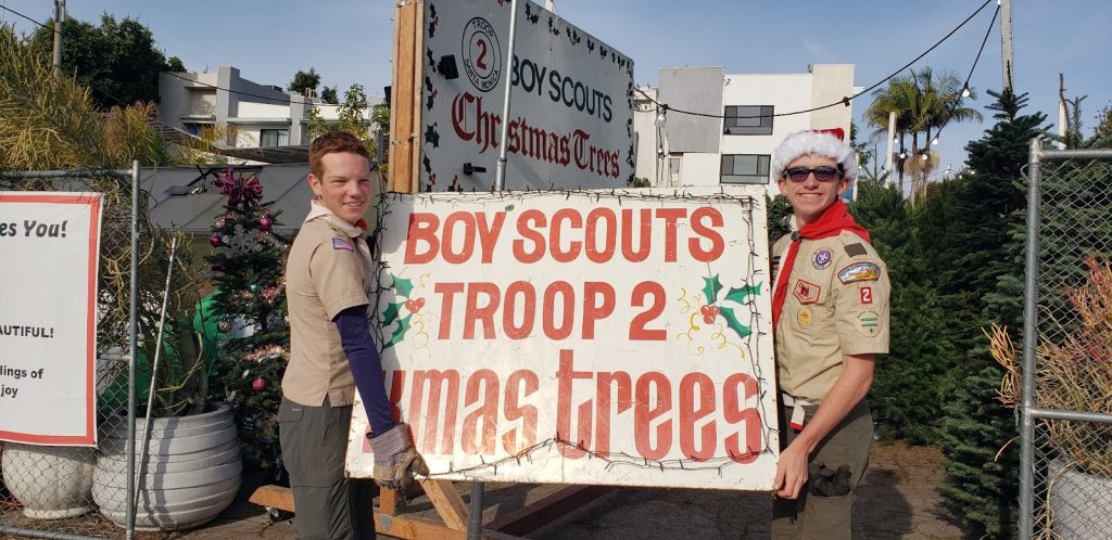 Roque and Mark Real Estate Supports Troop 2’s 51st Annual Christmas Tree Lot